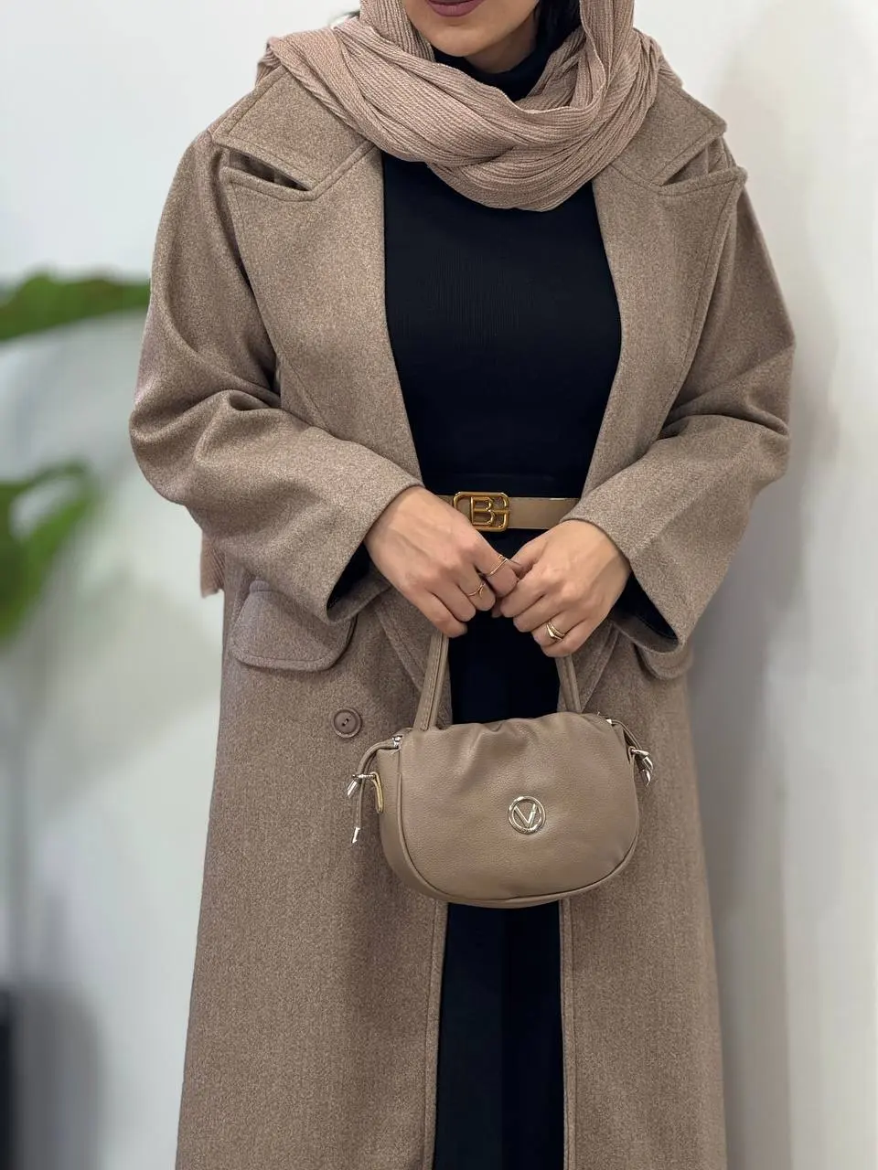 پالتو فوتر بلند آستردار دلینا